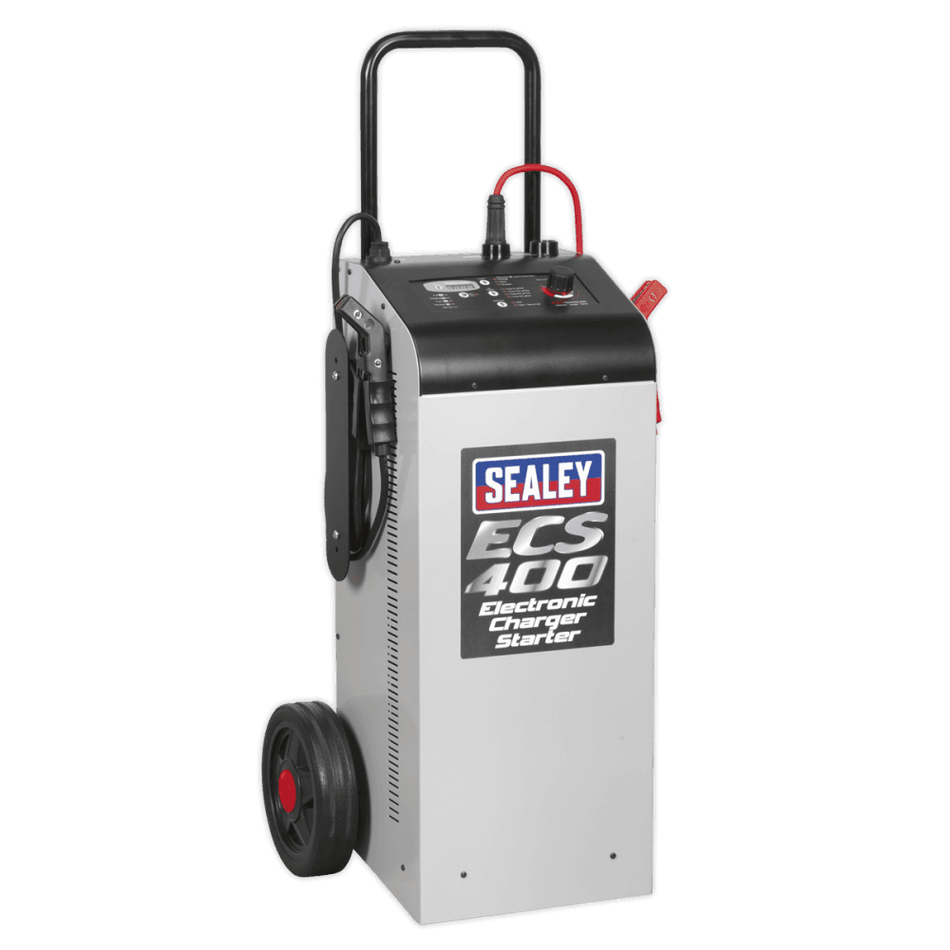 Sealey Electronic Charger Starter 75/400A 12/24V Model No-ECS400
