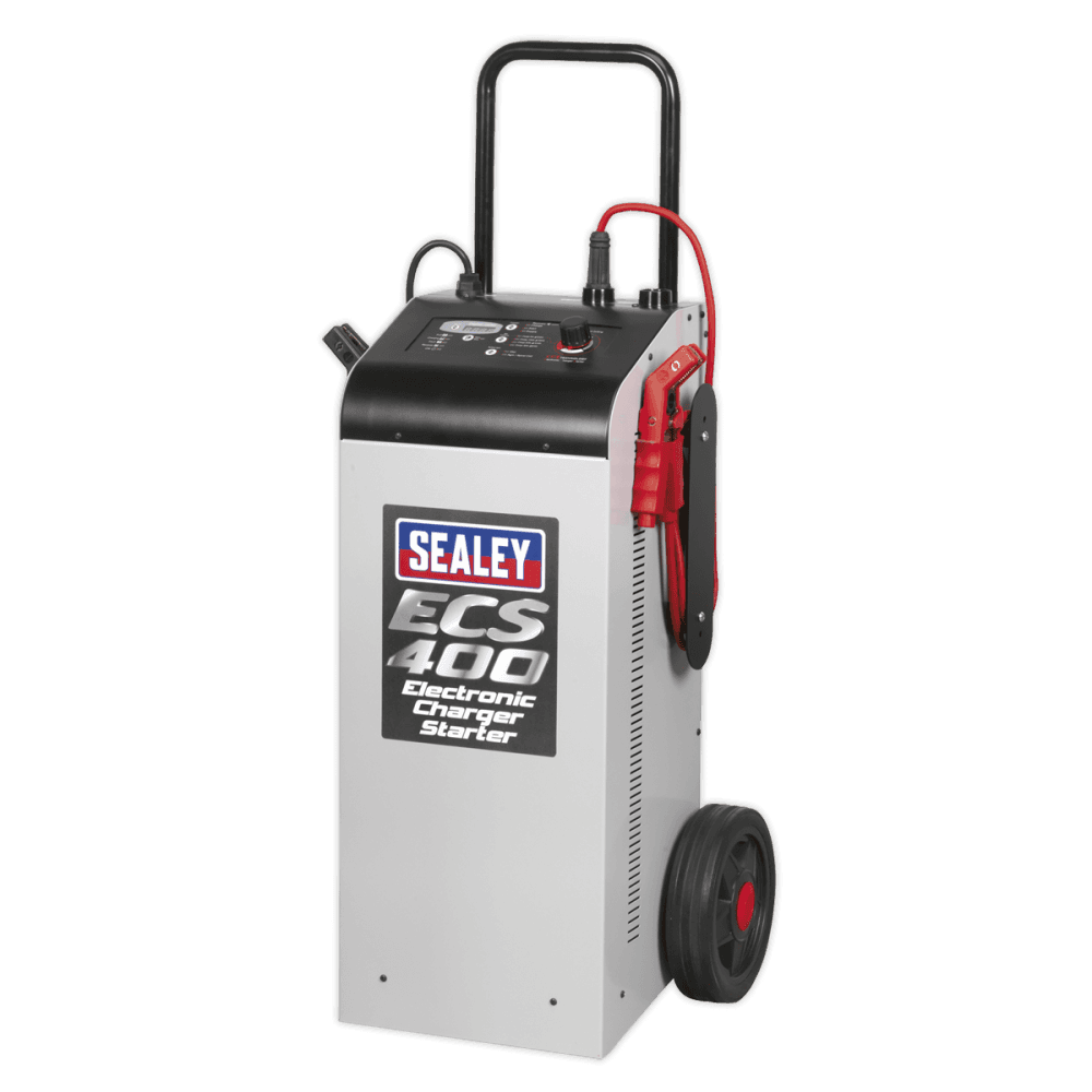 Sealey Electronic Charger Starter 75/400A 12/24V Model No-ECS400