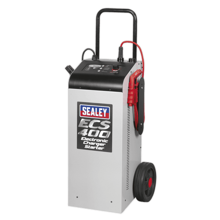 Sealey Electronic Charger Starter 75/400A 12/24V Model No-ECS400