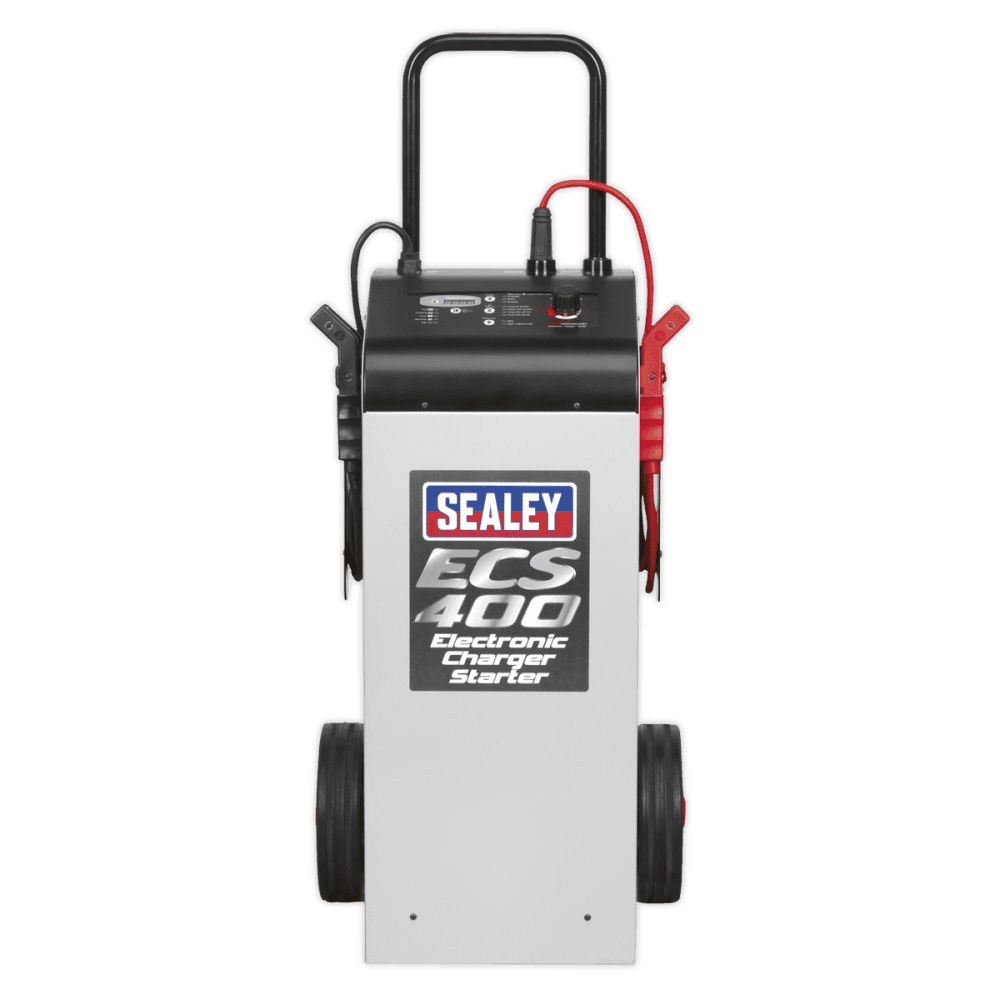 Sealey Electronic Charger Starter 75/400A 12/24V Model No-ECS400