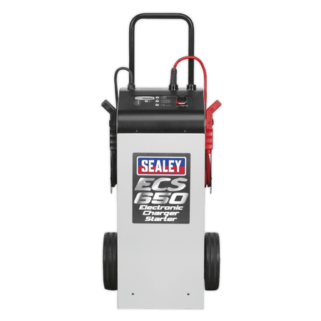 Sealey Electronic Charger Starter 100/650A 12/24V Model No-ECS650
