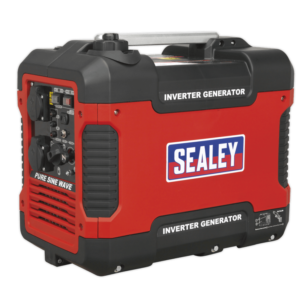 Sealey Generator Inverter 2000W 230V 4-Stroke Engine Model No-G2000I