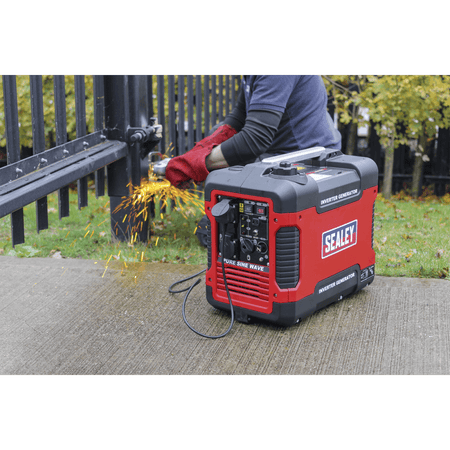 Sealey Generator Inverter 2000W 230V 4-Stroke Engine Model No-G2000I