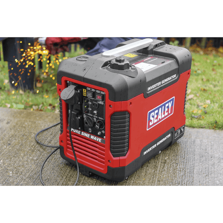 Sealey Generator Inverter 2000W 230V 4-Stroke Engine Model No-G2000I