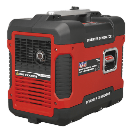 Sealey Generator Inverter 2000W 230V 4-Stroke Engine Model No-G2000I