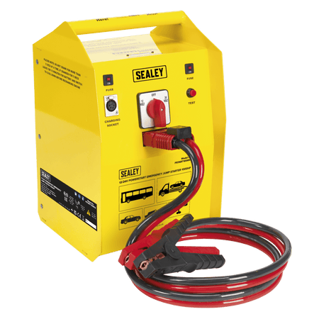 Sealey PowerStart Emergency Heavy-Duty Power Pack 1000hp Start 12/24V Model No-PSTART1000HD