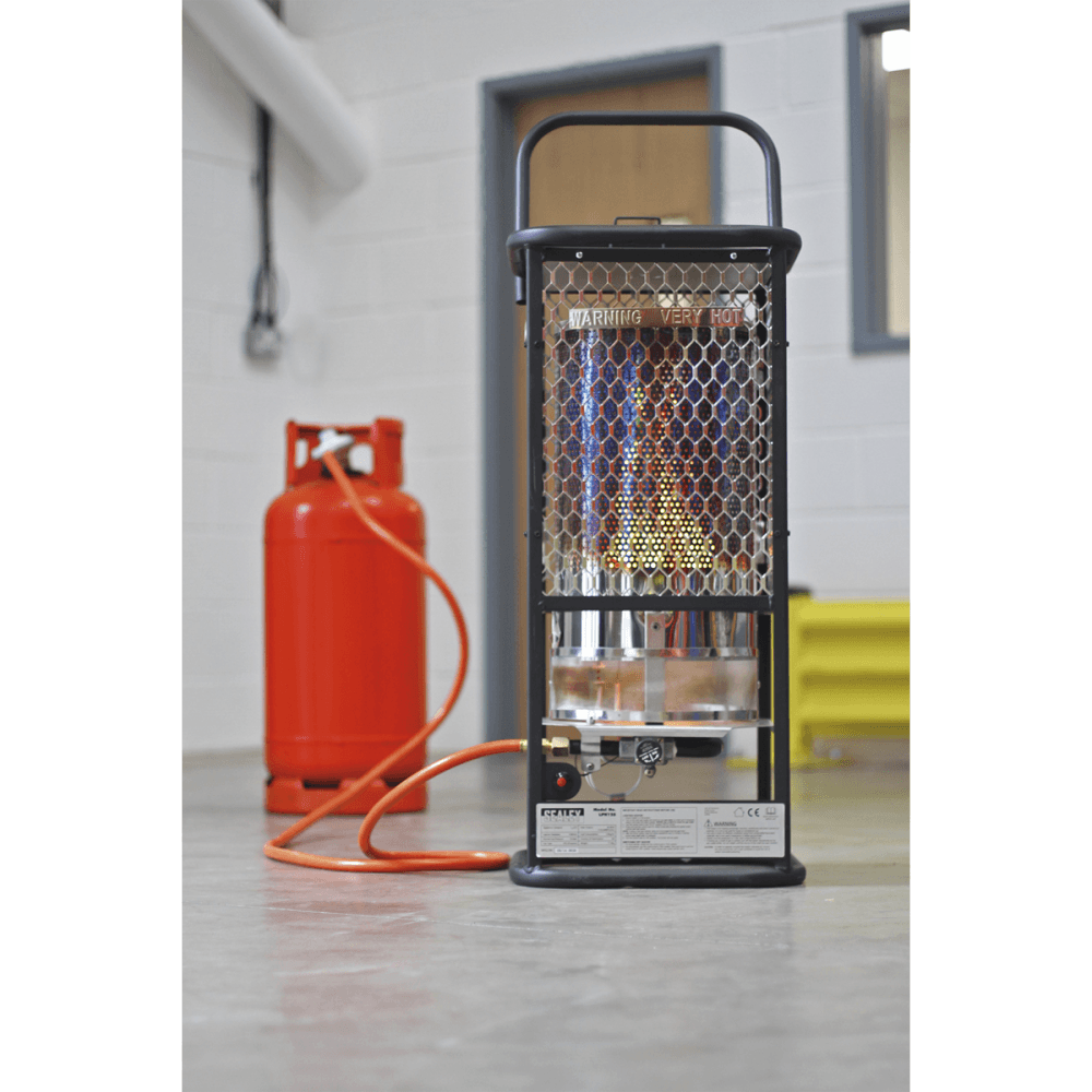 Sealey Space Warmer Â¶Ã· Industrial Propane Heater 125,000Btu/hr Model No-LPH125