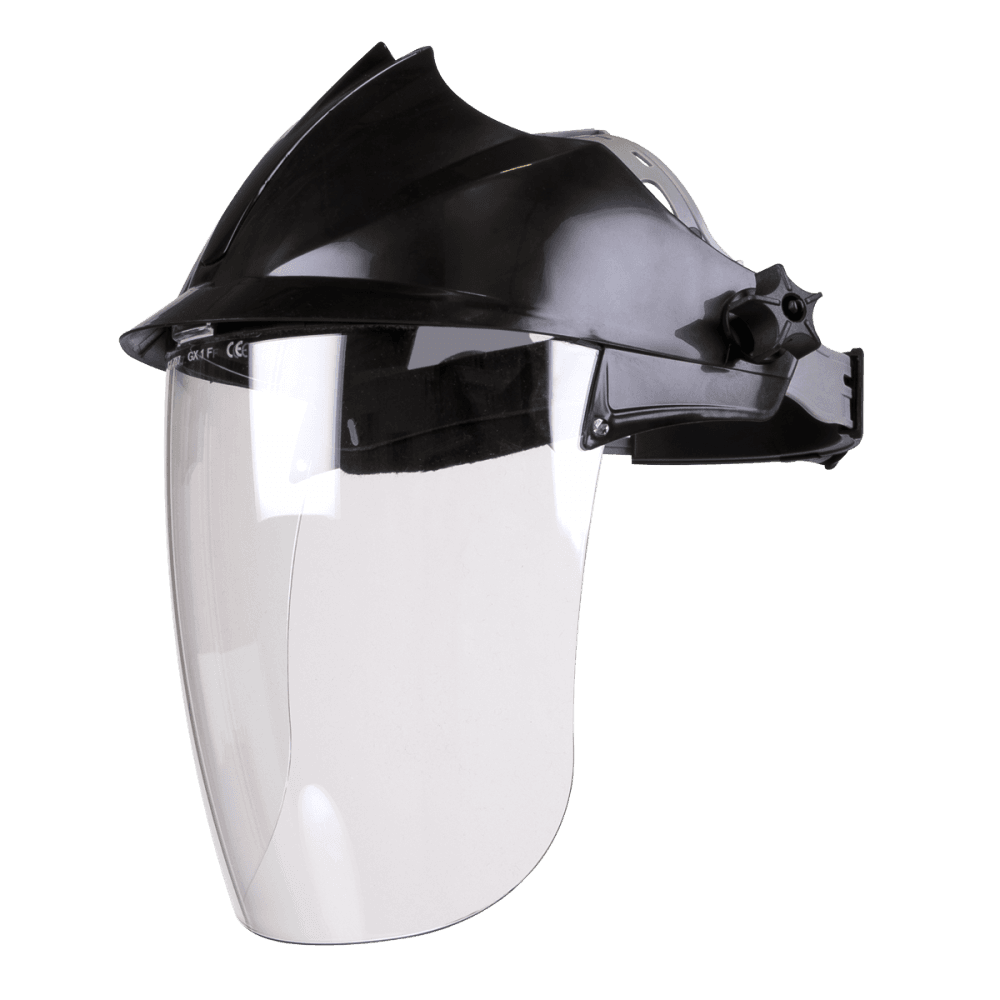 Sealey Deluxe Brow Guard with Aspherical Polycarbonate Full Face Shield Model No-SSP78
