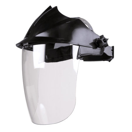 Sealey Deluxe Brow Guard with Aspherical Polycarbonate Full Face Shield Model No-SSP78