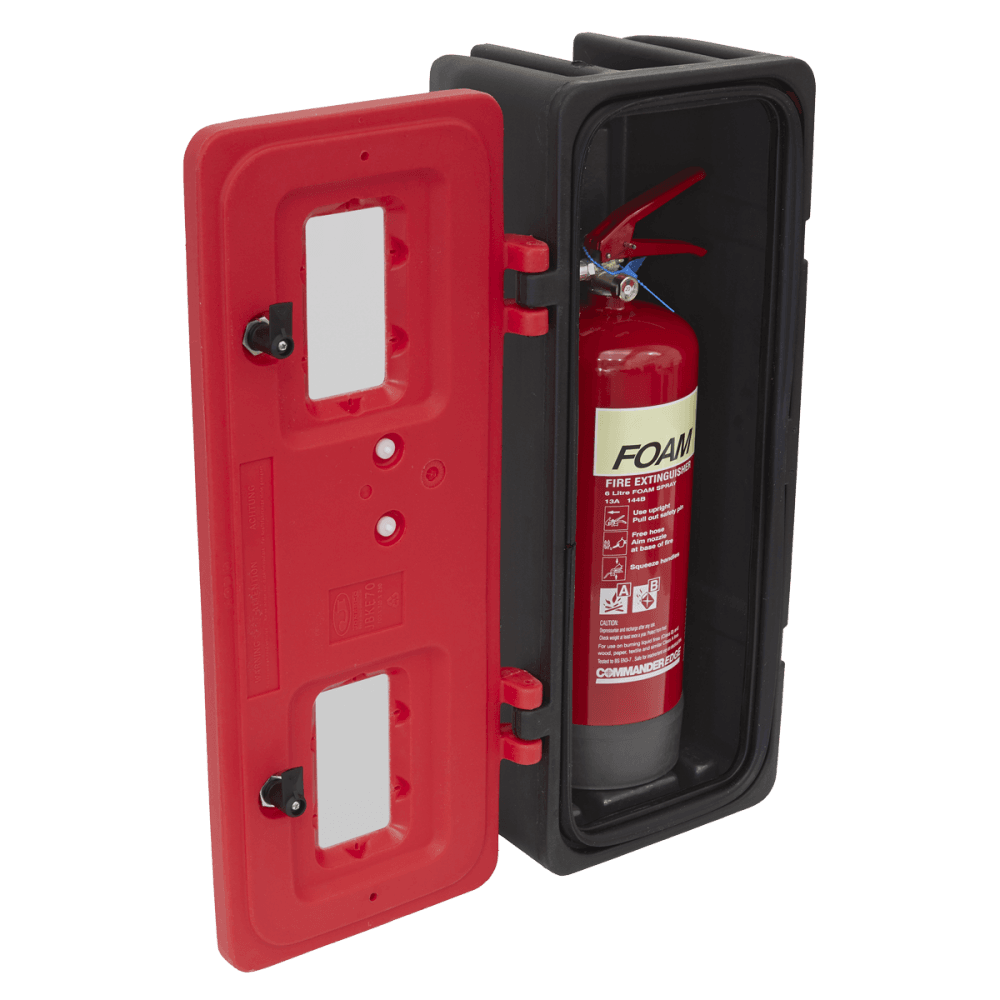 Sealey Fire Extinguisher Cabinet - Single Model No-SFEC01