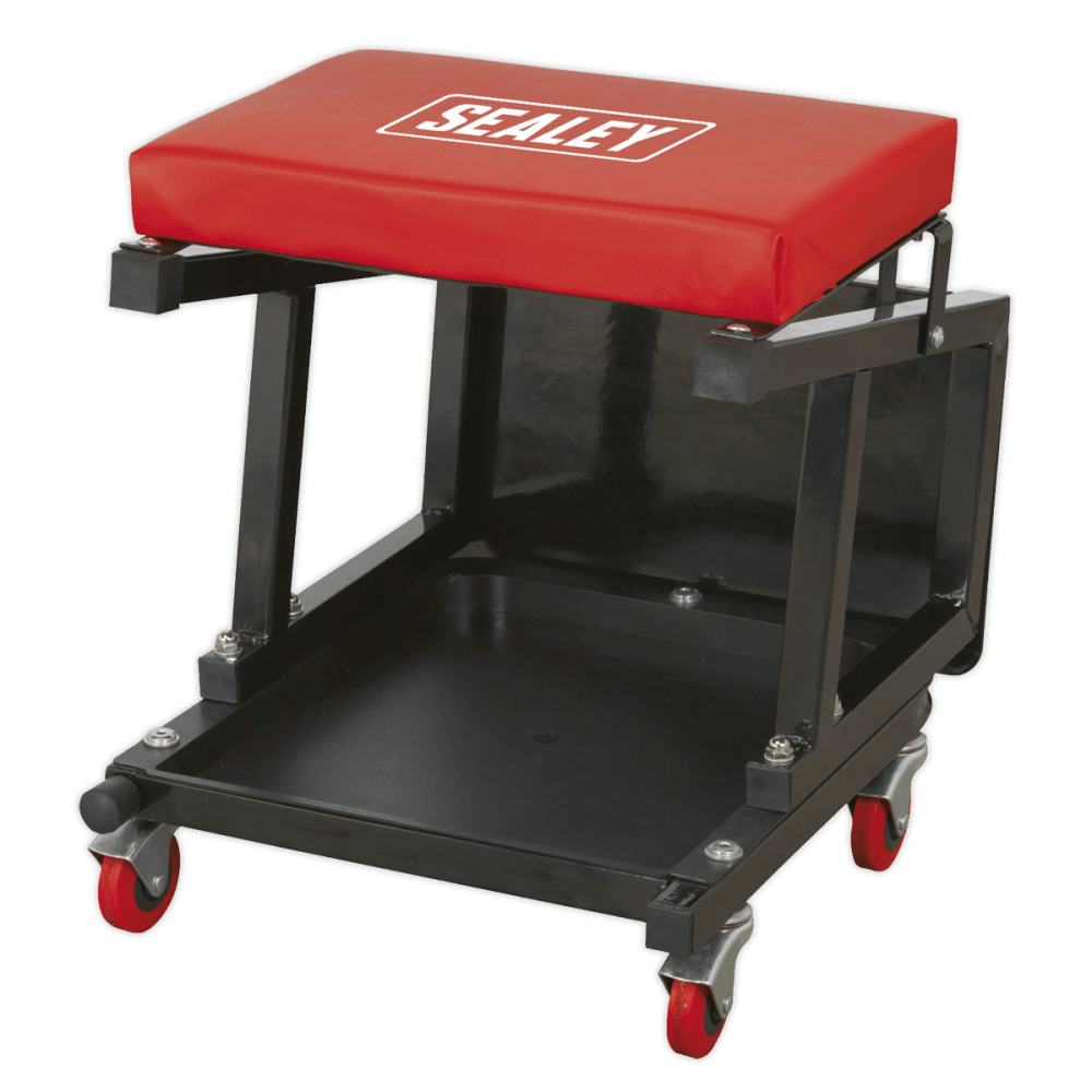 Sealey Mechanic's Utility Seat & Step Stool Model No- SCR16