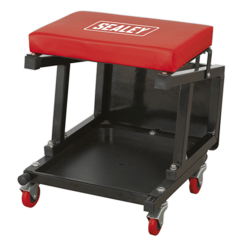 Sealey Mechanic's Utility Seat & Step Stool Model No- SCR16