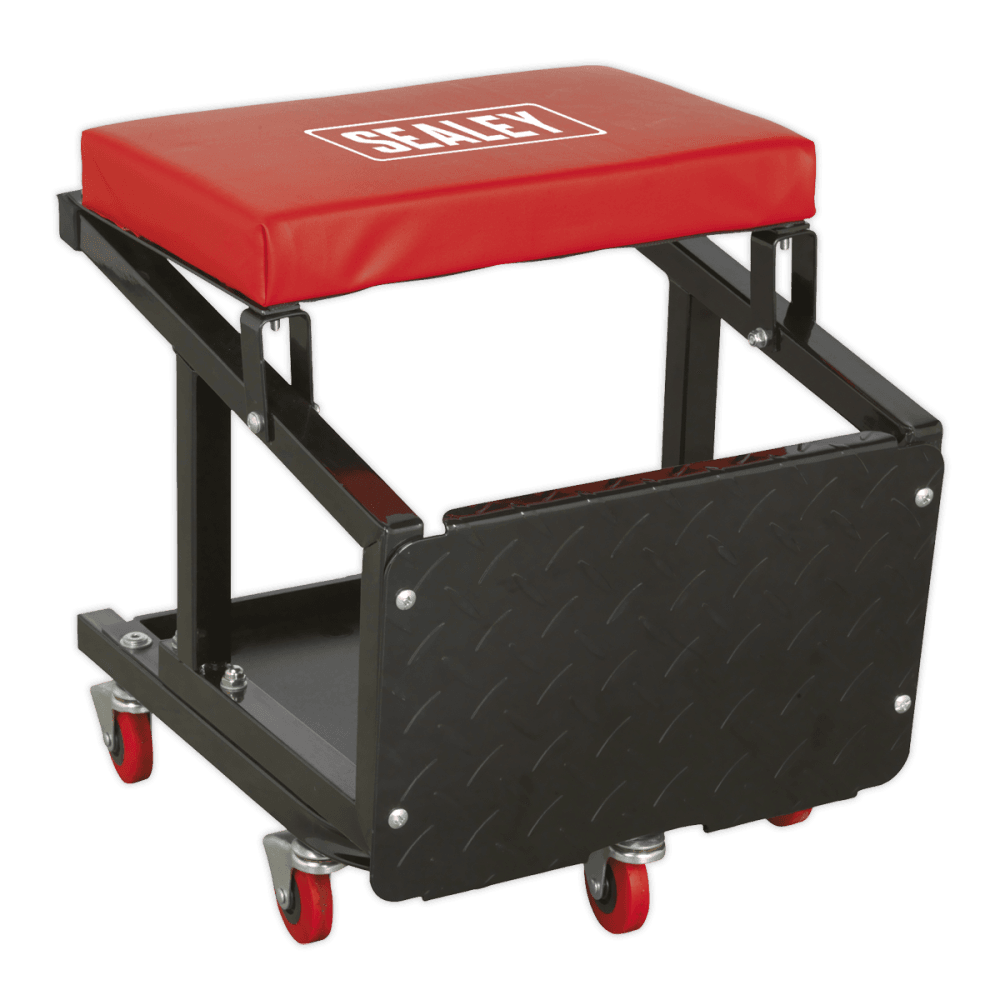 Sealey Mechanic's Utility Seat & Step Stool Model No- SCR16
