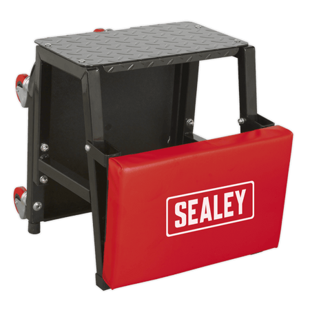 Sealey Mechanic's Utility Seat & Step Stool Model No- SCR16