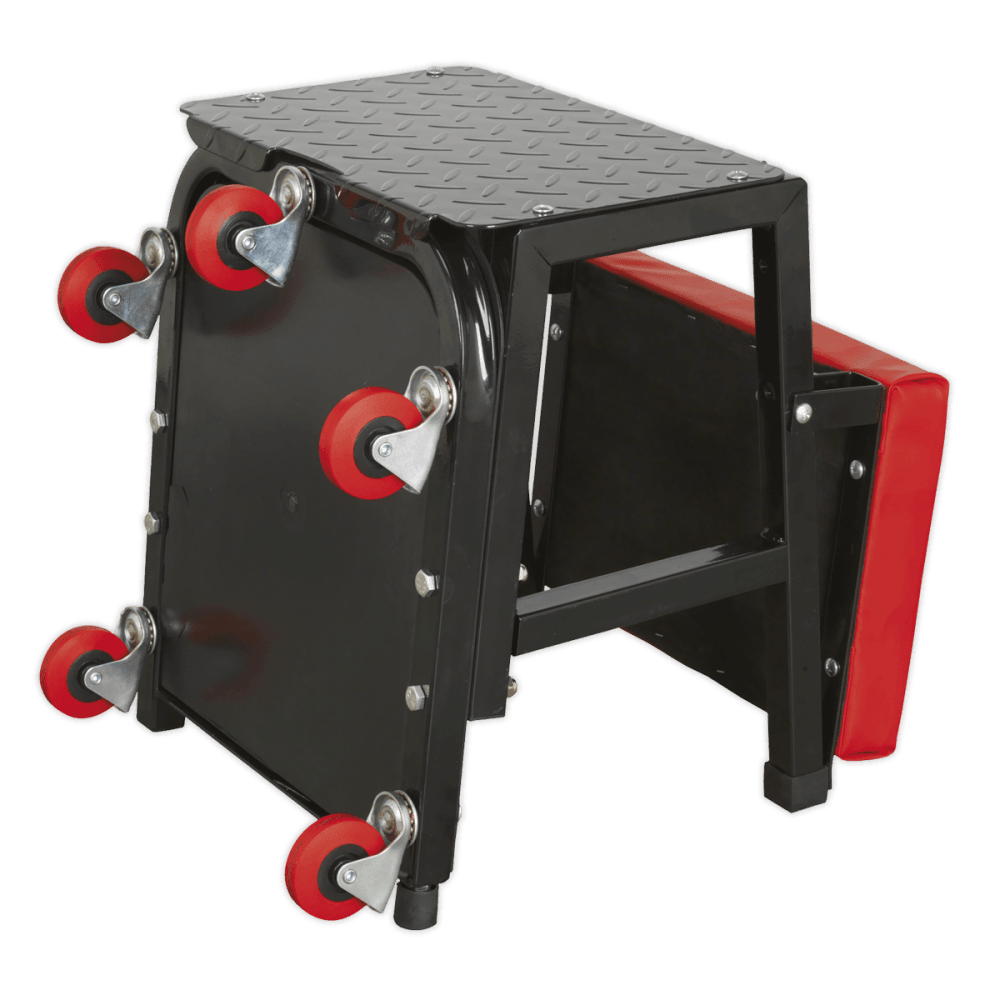 Sealey Mechanic's Utility Seat & Step Stool Model No- SCR16