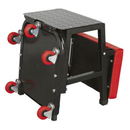 Sealey Mechanic's Utility Seat & Step Stool Model No- SCR16