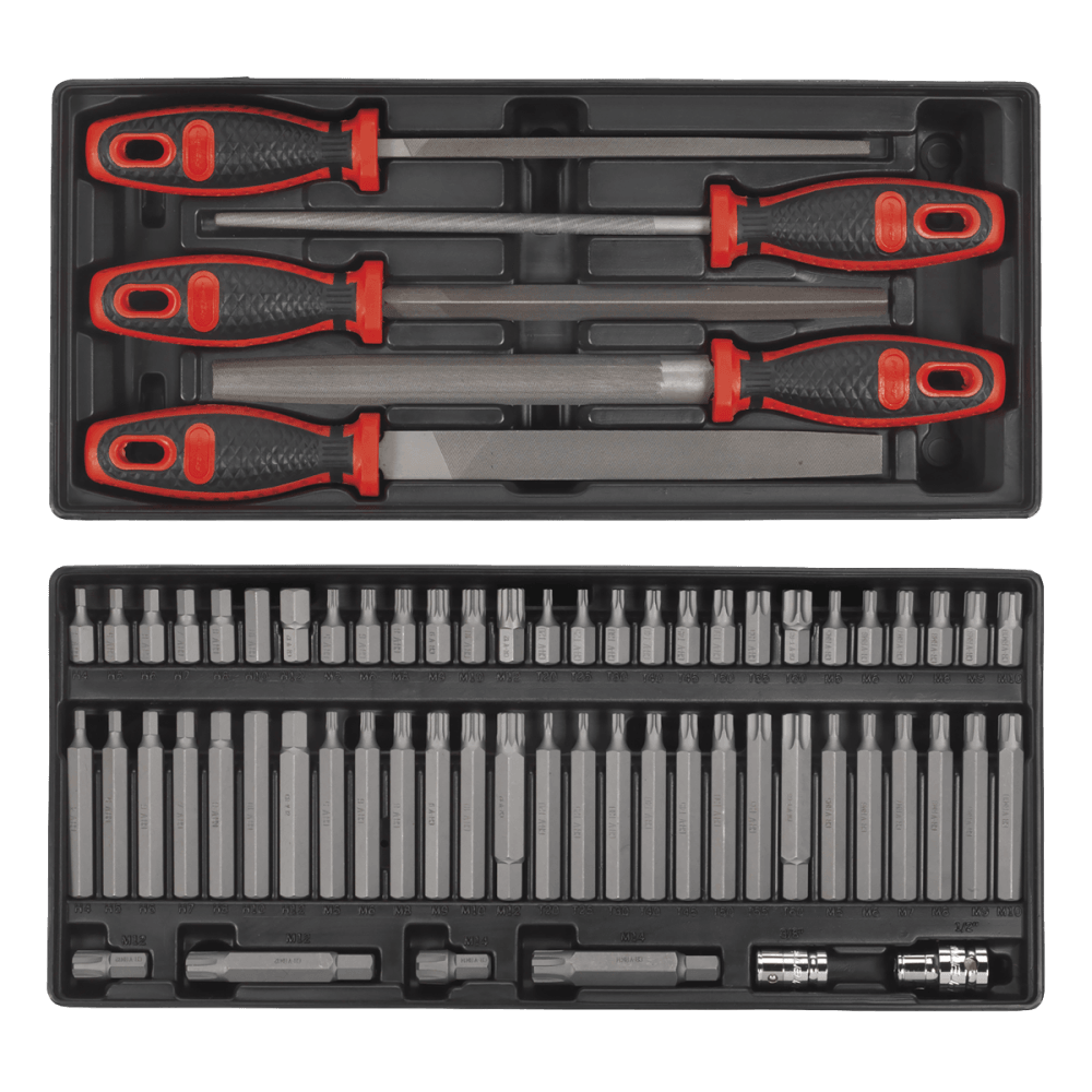 Sealey Tool Chest Combination 14 Drawer with Ball Bearing Runners - Blue & 1179pc Tool Kit Model No- SPTCCOMBO1