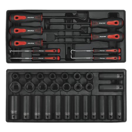Sealey Tool Chest Combination 14 Drawer with Ball Bearing Runners - Blue & 1179pc Tool Kit Model No- SPTCCOMBO1