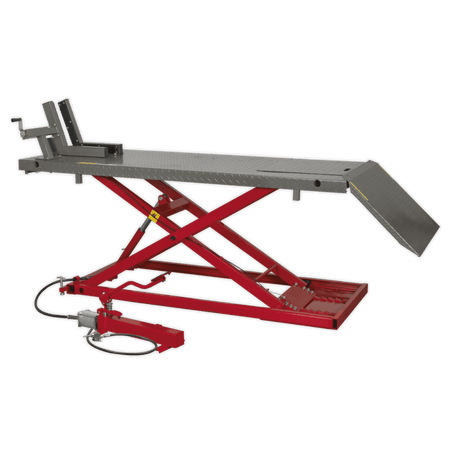 Sealey Motorcycle Lift 680kg Capacity Heavy-Duty Air/Hydraulic Model No- MC680A