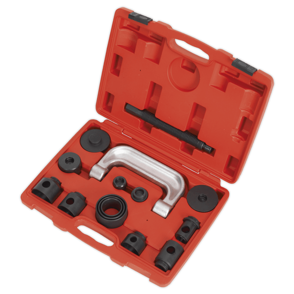 Sealey Lower Ball Joint Remover/Installer 14pc Mercedes, Renault Model No- VS1274