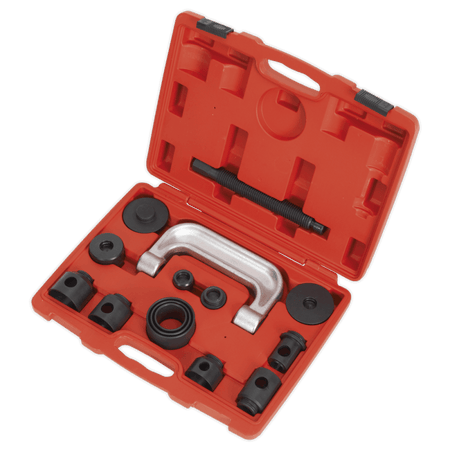 Sealey Lower Ball Joint Remover/Installer 14pc Mercedes, Renault Model No- VS1274