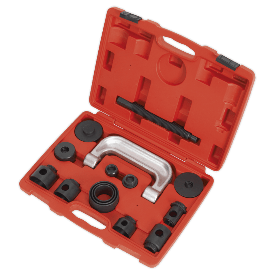 Sealey Lower Ball Joint Remover/Installer 14pc Mercedes, Renault Model No- VS1274