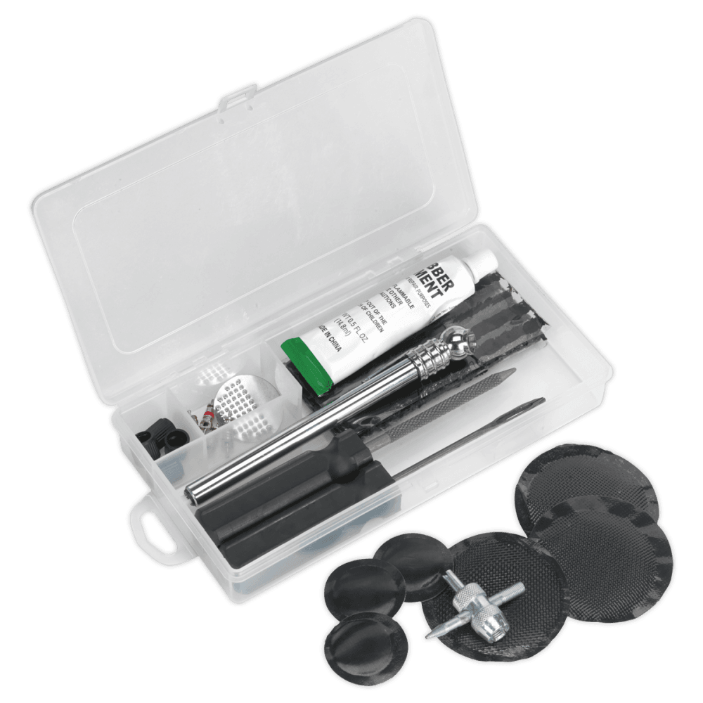 Sealey Temporary Puncture Repair & Service Kit Model No- TST09