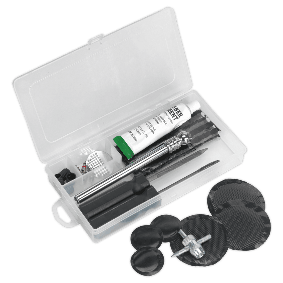 Sealey Temporary Puncture Repair & Service Kit Model No- TST09