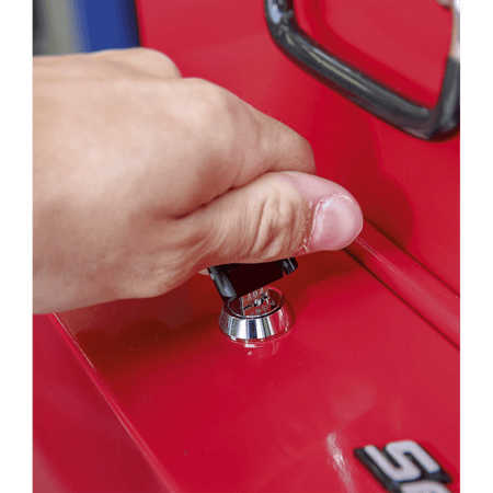 Sealey Side Cabinet for Long Handle Tools - Red Model No- APLHT