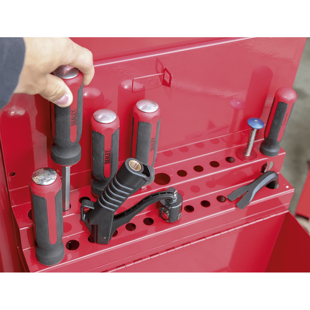 Sealey Side Cabinet for Long Handle Tools - Red Model No- APLHT