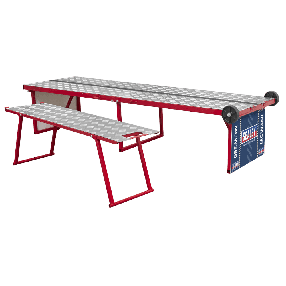 Sealey Motorcycle Portable Folding Workbench 360kg Capacity Model No- MCW360