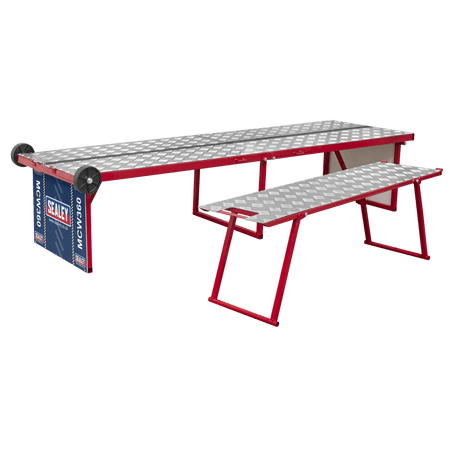 Sealey Motorcycle Portable Folding Workbench 360kg Capacity Model No- MCW360