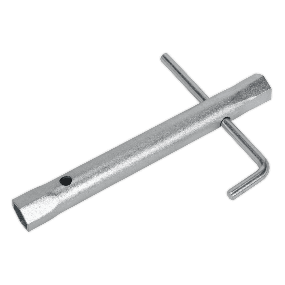 Sealey Double End Long Reach Spark Plug Box Spanner 16/18mm with T-Bar Model No- MS157