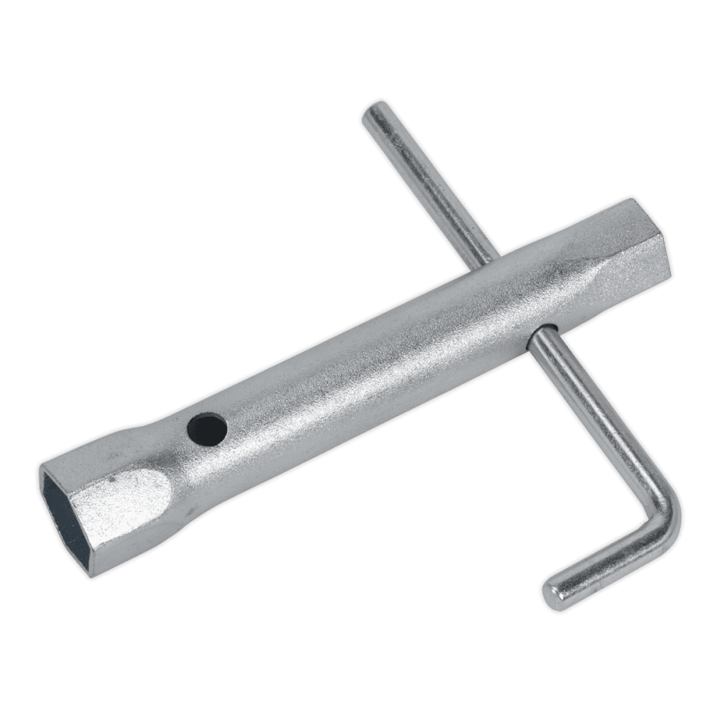 Sealey Double End Long Reach Spark Plug Box Spanner 16/21mm with L-Brace Model No- MS158