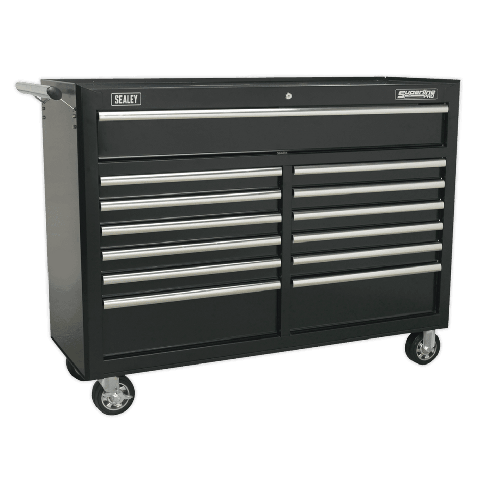 Sealey Rollcab 13 Drawer with Ball Bearing Runners - Black Model No- AP5213TB