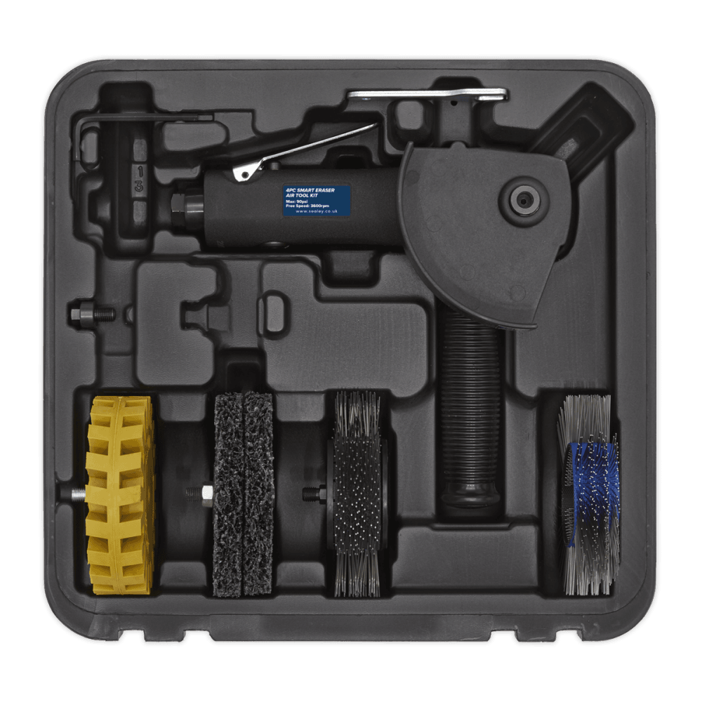 Sealey Smart Eraser Air Tool Kit 4pc Model No- SA695