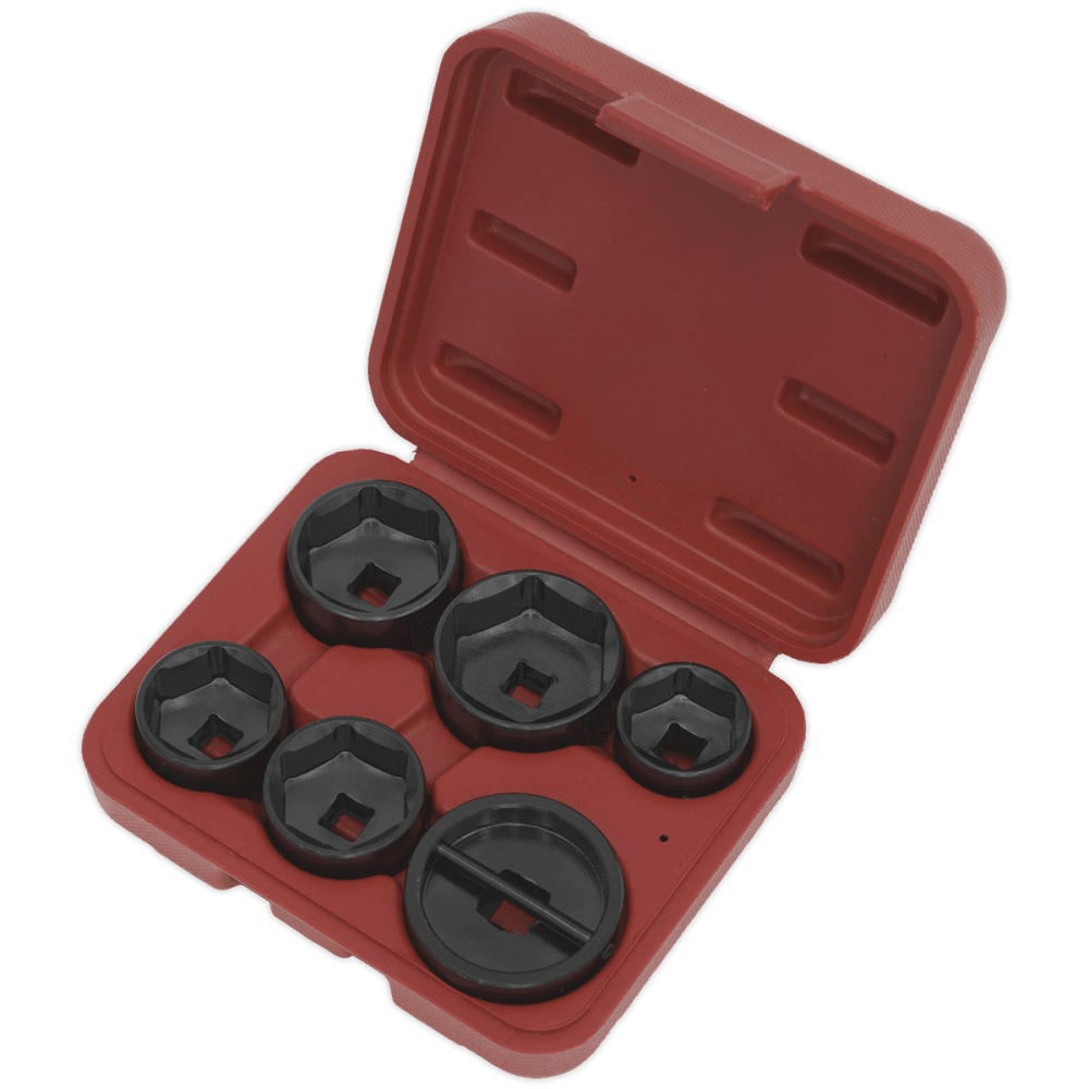 Sealey Oil Filter Cap Wrench Set 6pc Model No- VS7103