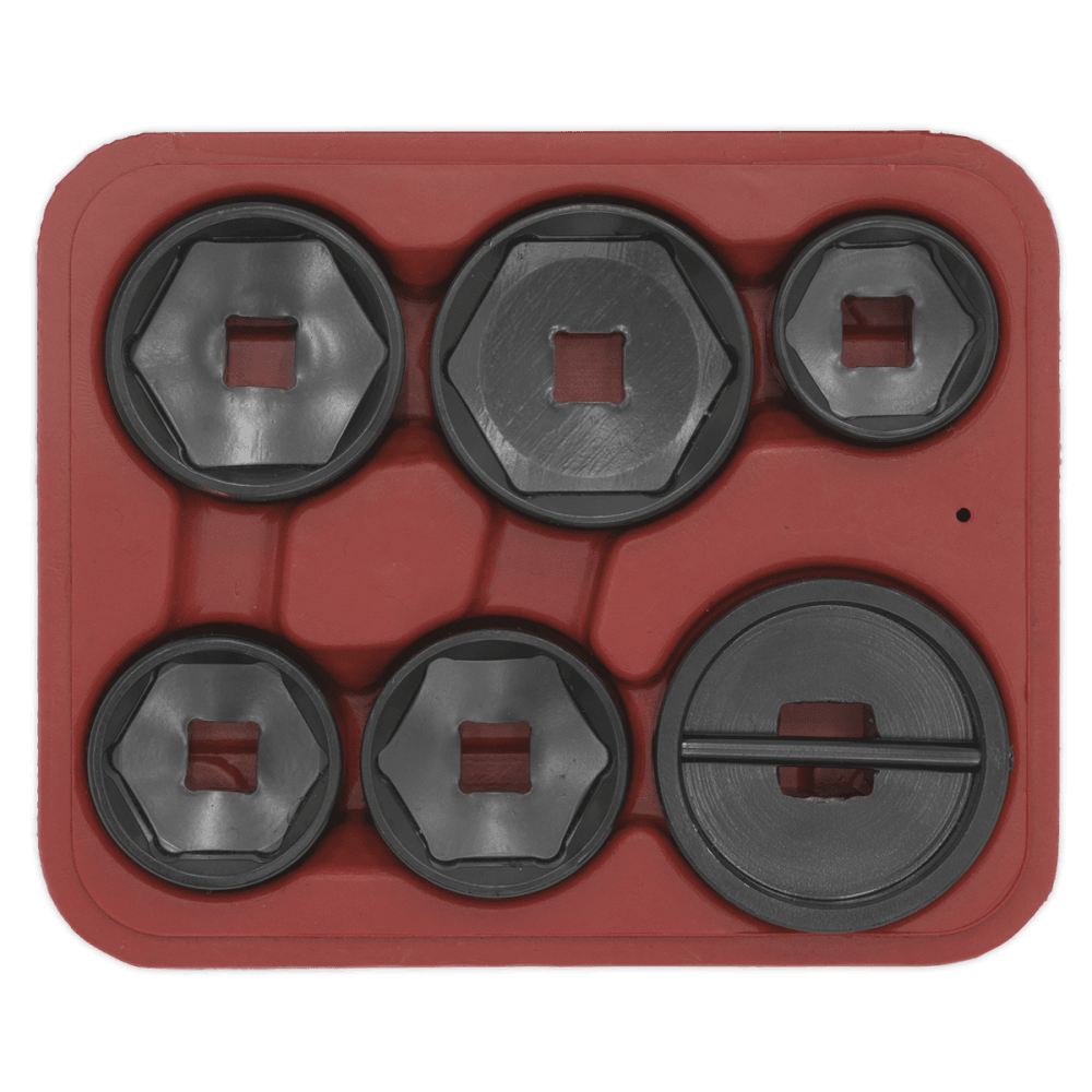 Sealey Oil Filter Cap Wrench Set 6pc Model No- VS7103