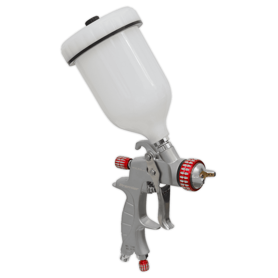 Sealey HVLP Gravity Feed Spray Gun 1.4mm Set-Up Model No- HVLP01