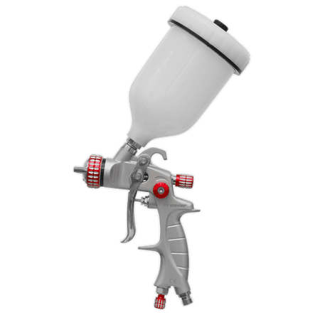 Sealey HVLP Gravity Feed Spray Gun 1.4mm Set-Up Model No- HVLP01