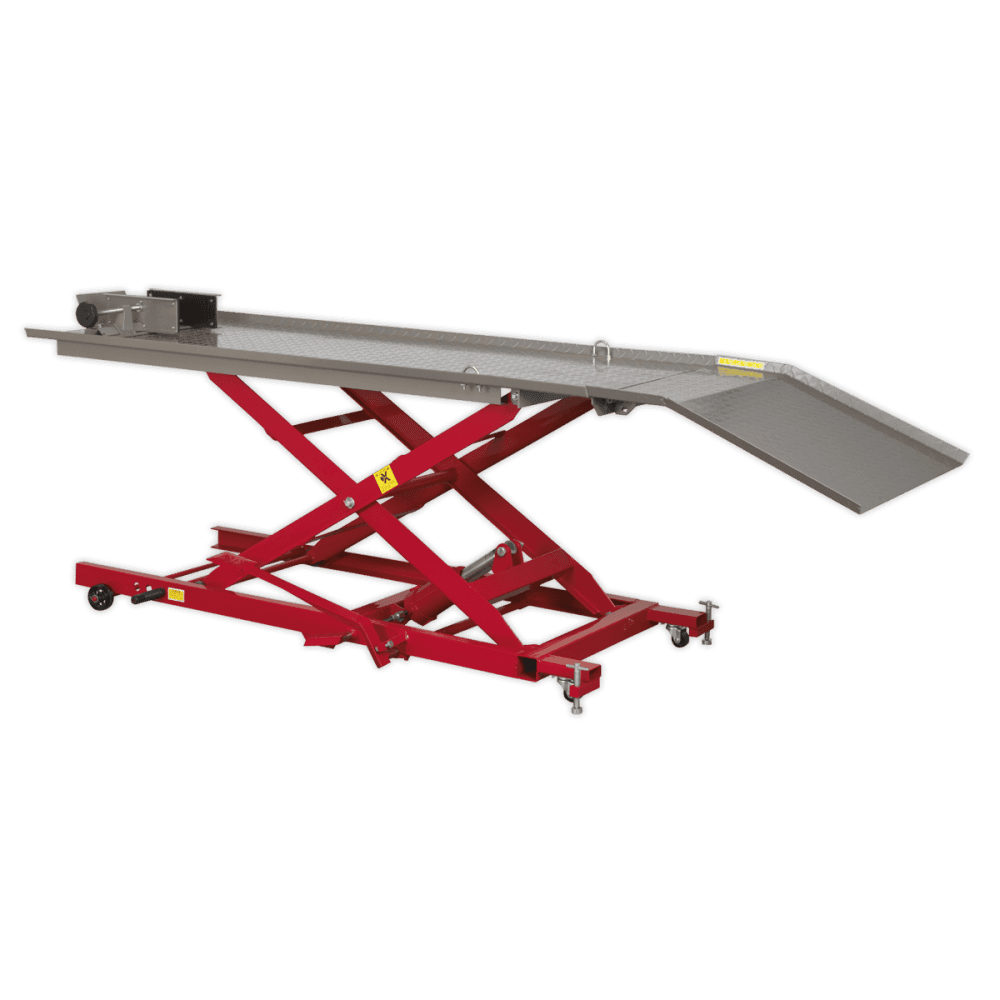 Sealey Hydraulic Motorcycle Lift 450kg Capacity Model No- MC454