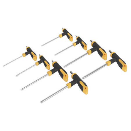 Sealey T-Handle TRX-Star Key Set 8pc Model No-. S01070