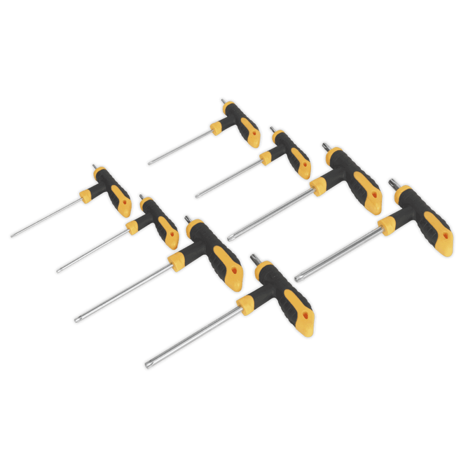 Sealey T-Handle TRX-Star Key Set 8pc Model No-. S01070