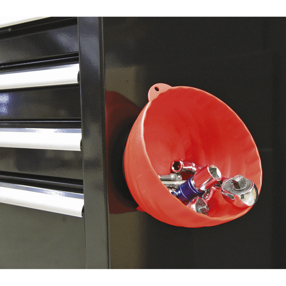 Sealey Magnetic Collector 150mm - Red Model No- AK2319