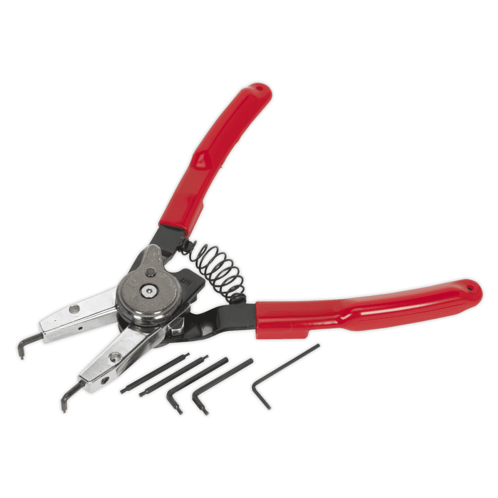 Sealey Circlip Pliers Set Internal/External Quick Change Model No- AK8453