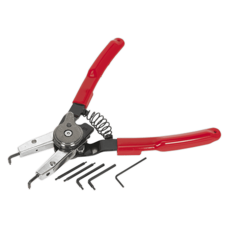 Sealey Circlip Pliers Set Internal/External Quick Change Model No- AK8453