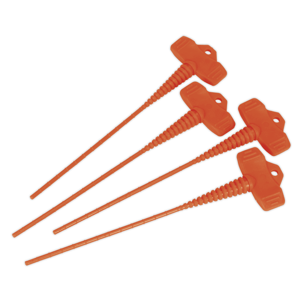 Sealey Applicator Nozzle Stopper Pack of 4 Model No- AK391