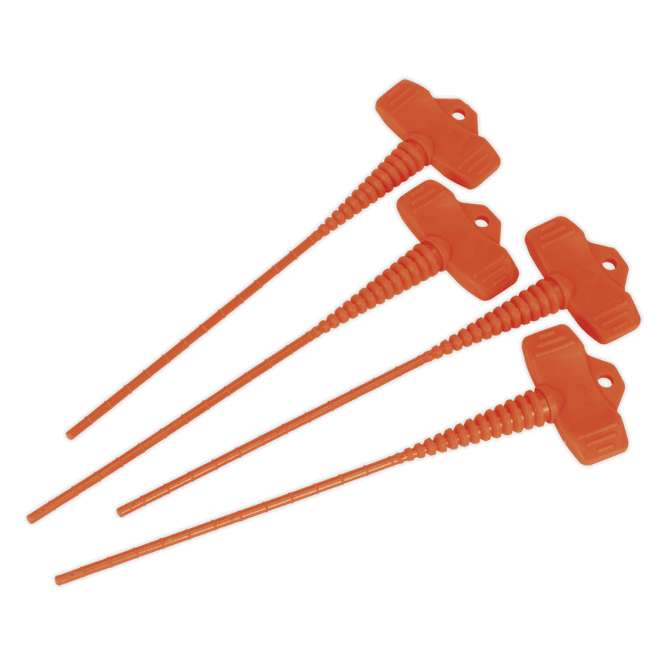 Sealey Applicator Nozzle Stopper Pack of 4 Model No- AK391