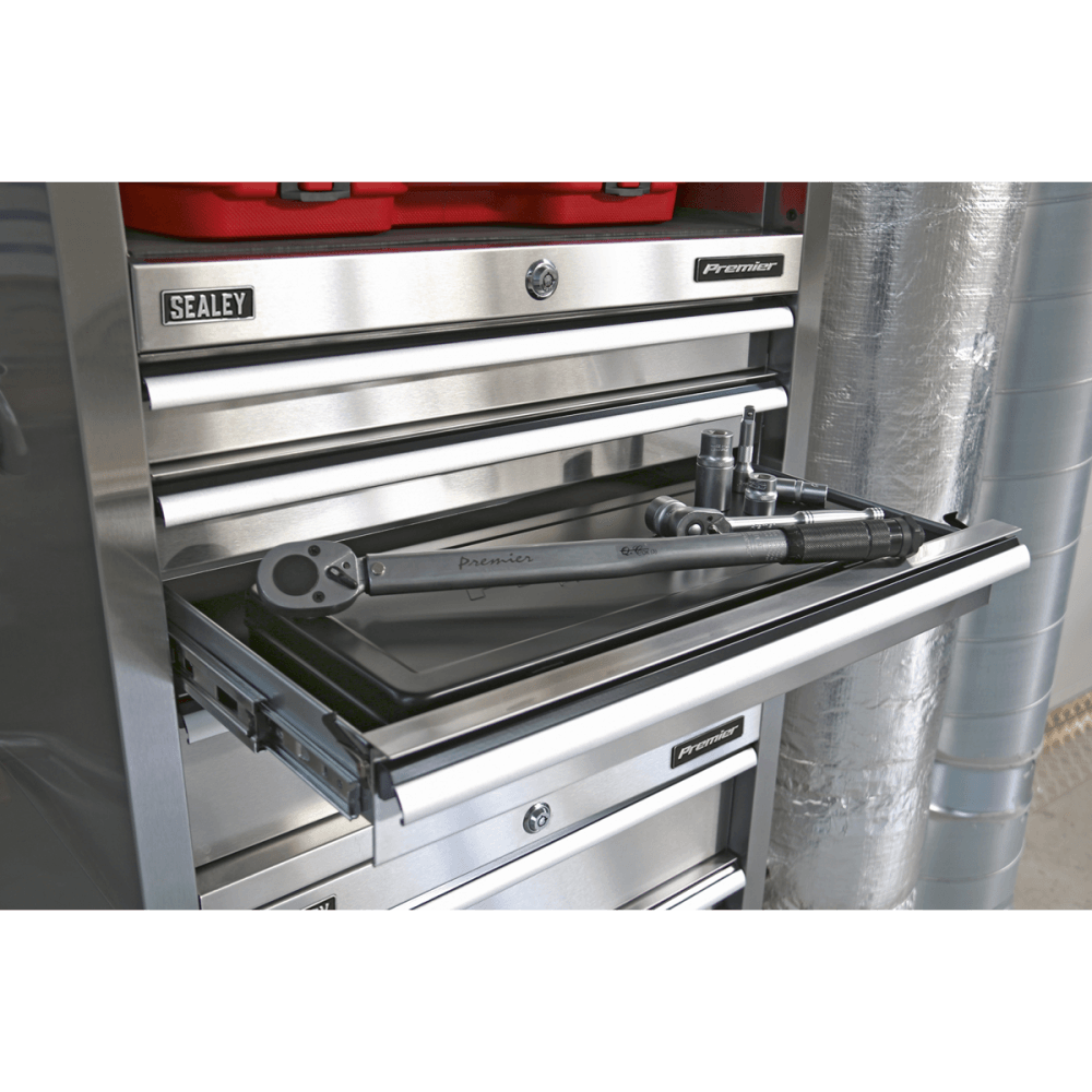 Sealey Topchest 4 Drawer 675mm Stainless Steel Heavy-Duty Model No- PTB66004SS