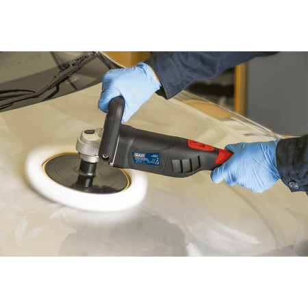 Sealey 180mm Lightweight Variable Speed Digital Rotary Polisher 1100W/230V Model No- ER1700PD